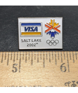 VISA - Salt Lake 2002 -  Olympic Enamel Lapel/Hat Pin - $9.89