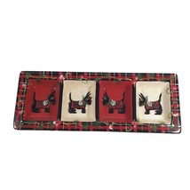 Certified International Scottie Dog Serving Dish Terrier Patricia Brubaker - £31.21 GBP