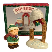 Merry Miniatures Bashful Mistletoe 2-Piece Collectible Set – Brand New - $8.00