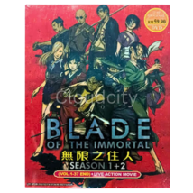 DVD Blade OF The Immortal Season 1+2 (Vol. 1-37 End) + Live Action English Dub - £22.37 GBP