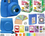 Fujifilm Instax Mini 9 - Instant Camera Cobalt Blue With Carrying, And M... - $155.95