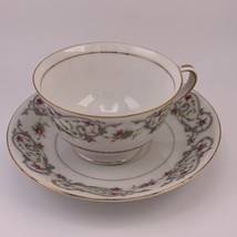 Regal China Made In Japan Minuet Vintage Tea Cup &amp; Saucer Set Floral - £11.35 GBP