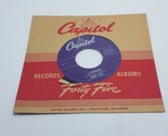 Buddy Cole - &#39;S Wonderful / Stompin&#39; at the Savoy RARE 45 RPM Capital NM - $21.73