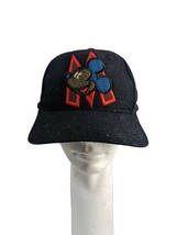 Mickey Mouse Co. Hat Adjustable Cap Adult Black Blue Red Vintage EUC - $9.50