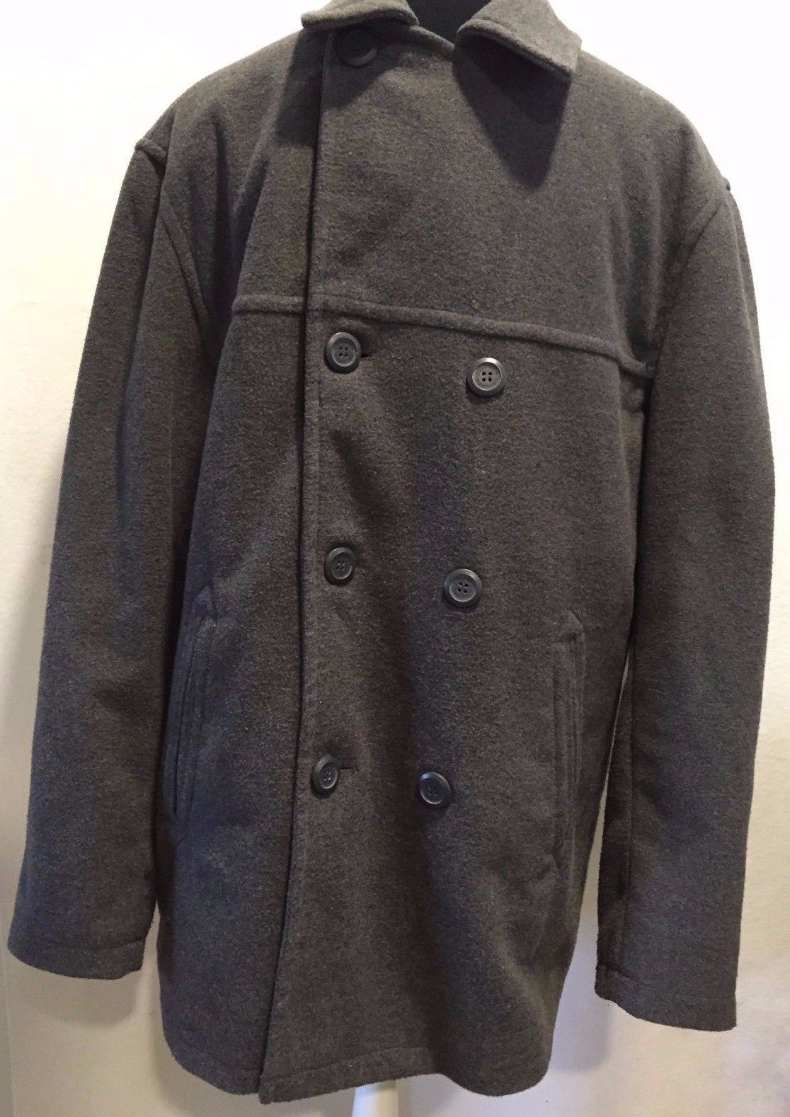 NEW Columbia Sportwear Company Men's Gray Button Jacket Size Large L - $59.99
