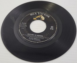 R) Elvis Presley - Return to Sender - Where Do You Come - 45 RPM Vinyl R... - $5.93