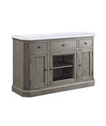 Zumala 56&quot; Server, Marble Top &amp; Weathered Oak Finish - €1.106,52 EUR
