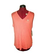 Mission Sleeveless Top Calypso Coral Women Size XL Vapor Active Loose Fit - £14.82 GBP