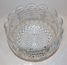 EXQUISITE WATERFORD CRYSTAL JIM O&#39;LEARY 50TH ANNIVERSARY 8&quot; SCALLOPED RI... - £119.87 GBP