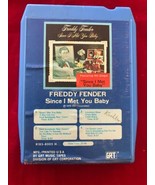 Freddy Fender Since I Met You Baby VINTAGE 8 TRACK TAPE   - £6.19 GBP