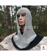 NauticalMart Aluminium Chain Mail Hood Light Weight Aluminum Chainmail  - $1,716.71 MXN