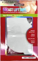 KANA ESSENTIAL INSTANT BREAST LIFT TAPE CONTAINS 2 PAIRS   #20703 SIZE C - £4.39 GBP