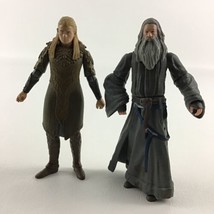 Lord Of The Rings The Hobbit Gandalf Legolas 4&quot; Figure Mirkwood Hero Pac... - $21.73