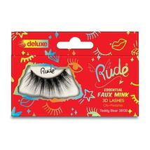 RUDE Essential Faux Mink Deluxe 3D Lashes Teddy Bear - $4.16