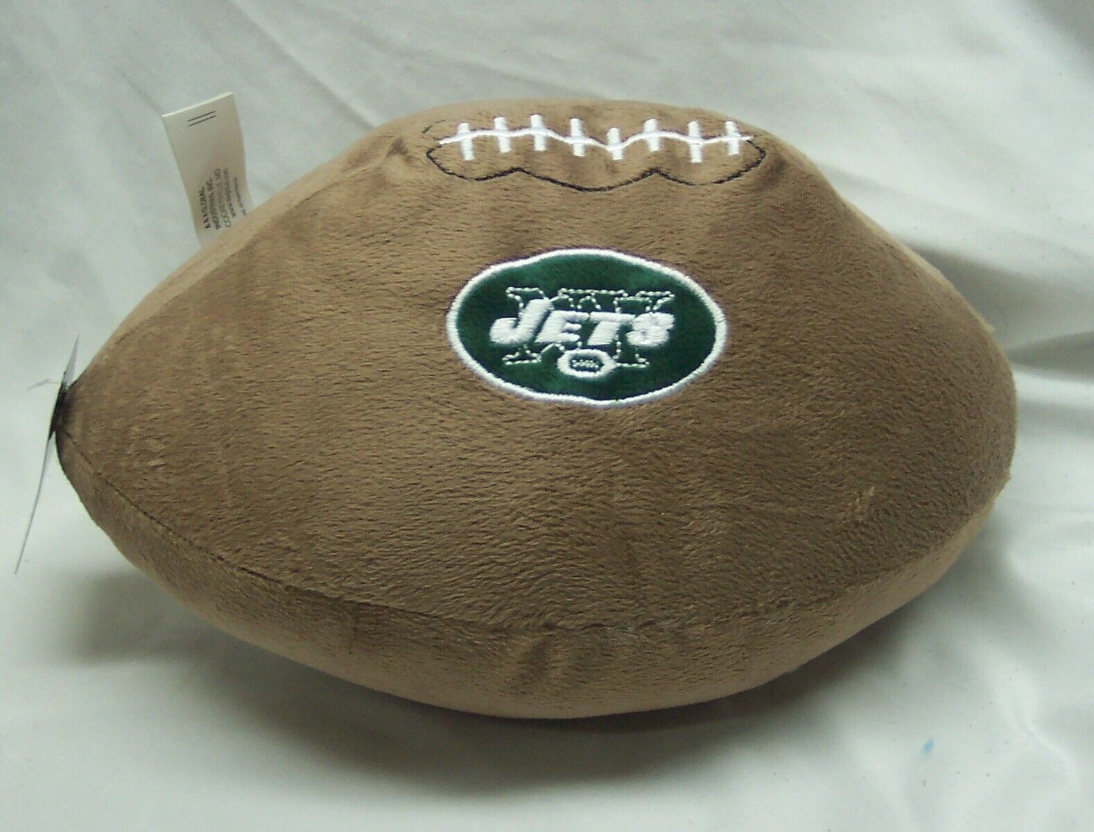 NEW YORK JETS NFL FOOTBALL 9" Plush STUFFED ANIMAL Toy NEW w/ TAG - $19.80
