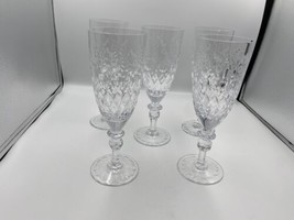 Set of 5 Rogaska Crystal GALLIA Iced Tea Glasses Large! - £199.21 GBP