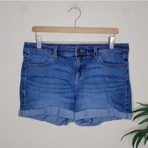 Old Navy | Semi-Fitted Cuffed Denim Jean Shorts, womens size 10 - $12.59
