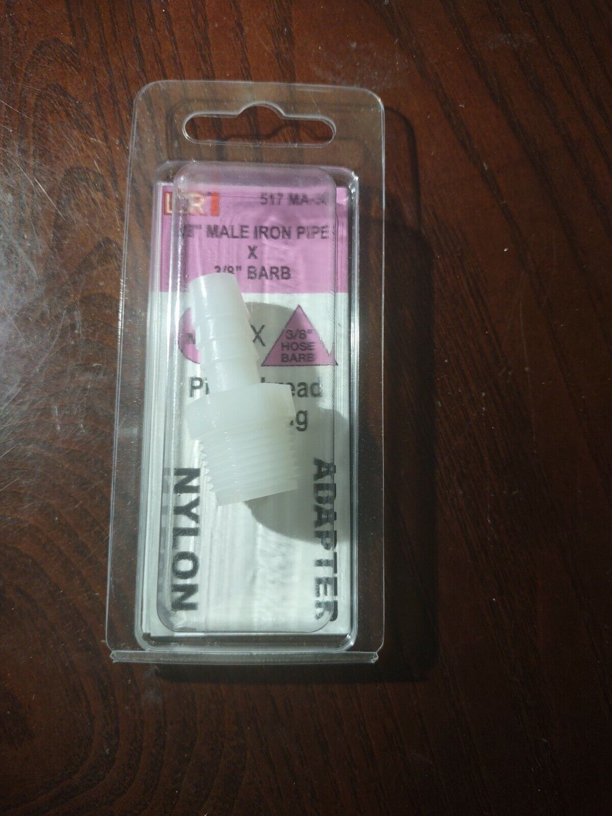 LDR Nylon 3/8 Male Flare MLP to 3/8 Hose Barb Female Pipe Thread Adapter - $11.76