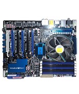 ASUS P6T6 WS REVOLUTION Motherboard +Intel i7-920 +Heat sink and fan - £116.83 GBP