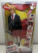 High School Musical 3 Senior Year Graduation Day Ryan doll 2008 Mattel WORN BOX - £48.99 GBP