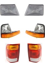 Headlights For Ford Ranger 1998 1999 With Tail Lights Turn Signals - $186.96