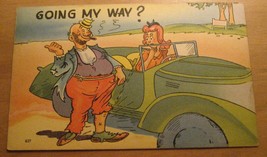 Going My Way Comedy Postcard Unposted - $10.00