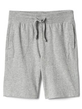 New Gap Baby Boys Pull On Heather Gray Soft Jersey Knit Cotton Shorts 12-18M - £10.92 GBP