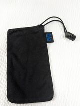 Flip Video Camera Pouch bag case black drawstring soft cover - $5.00