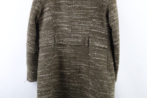 Soia & Kyo Womens Size XL Wool Blend Tweed Asymmetrical Zip Winter Jacket Brown Item image 11