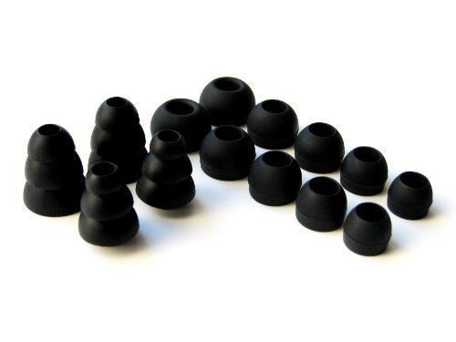 Brand New 14 Pcs Black Replacement Earbuds Monster Earphones - $14.99