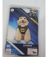 New DC Comics Batman Pet Halloween Apparel Large Dog Costume - £10.01 GBP