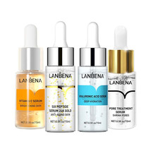 LANBENA Vitamin C Brightening Hyaluronic Acid Face Essence - £16.23 GBP