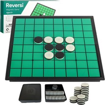 Reversi Game 9.7&quot; Travel Board Game Portable Extra 2 Storage Box Folding Board - £25.73 GBP