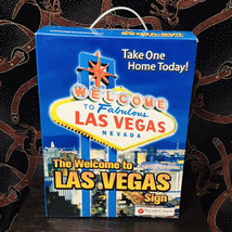 Vintage “Welcome To Fabulous Las Vegas” Light Up Desk Top Sign Works - £79.13 GBP