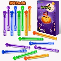 Halloween Mini Pumpkin Wands Toys Gifts for Kids 20 Pack Small Halloween Basket  - $11.71