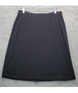The Territory Ahead A Line Skirt Womens Large Black Tencel Elastic Waist... - $34.82 CAD