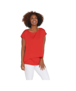 Linea by Louis Dell&#39;Olio Caftan and Tank Set Firecracker Red, XS X-Small... - €12,32 EUR