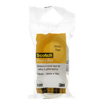 Sticky Scotch Tape 4pcs (12mmx10m) - £22.93 GBP