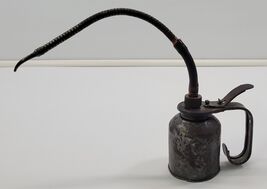 *Y10) Vintage Eagle Flex Hose Thumb Oiler Pump Oil Can Garage Shop Tool - $11.87