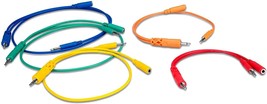 Hosa CMM-500Y-MIX Hopscotch Patch Cables (5 Piece), MultiColored, Various Length - £25.44 GBP