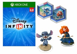 NEW Disney Infinity 2.0 Toy Box Starter Pack Xbox One Video Game Bundle Stitch - £50.94 GBP