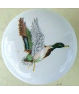 Cabinet Knobs Knob w/ Mallard Duck #5 BIRD - £3.88 GBP