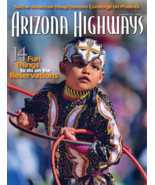ARIZONA HIGHWAYS HOOP DANCERS RESERVATION ROCK ART PRONGHORN 2007 FEBRUARY - €24,16 EUR