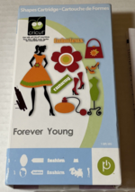 Forever Young Cricut Cartridge Complete In Box 50 Shapes, Emblems, Tags ... - £11.21 GBP