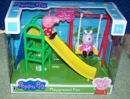 Peppa Pig Peppa Pig Peppa&#39;s Playground Fun Playset New - £13.85 GBP
