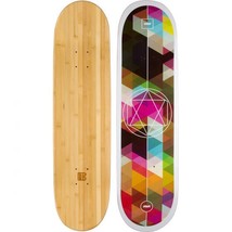 Geometricity Graphic Bamboo Skateboard (Deck Only) - $59.00
