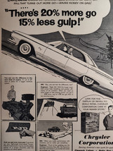 1961 Boys Life Scouts Ad Advertisement CHRYSLER corporation More Go Less... - £8.25 GBP