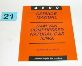 2000 Ram Van Rear Wheel Drive Compressed Natural Gas Factory Service Man... - $9.85