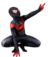 Spider-Man Superhero Costume Into the Spider-Verse Miles Morales Unisex ... - $28.99+