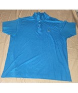 Lacoste Polo Shirt Mens FR 8 3XL Turquoise Golf Cotton Poly  Preppy Clas... - €25,09 EUR